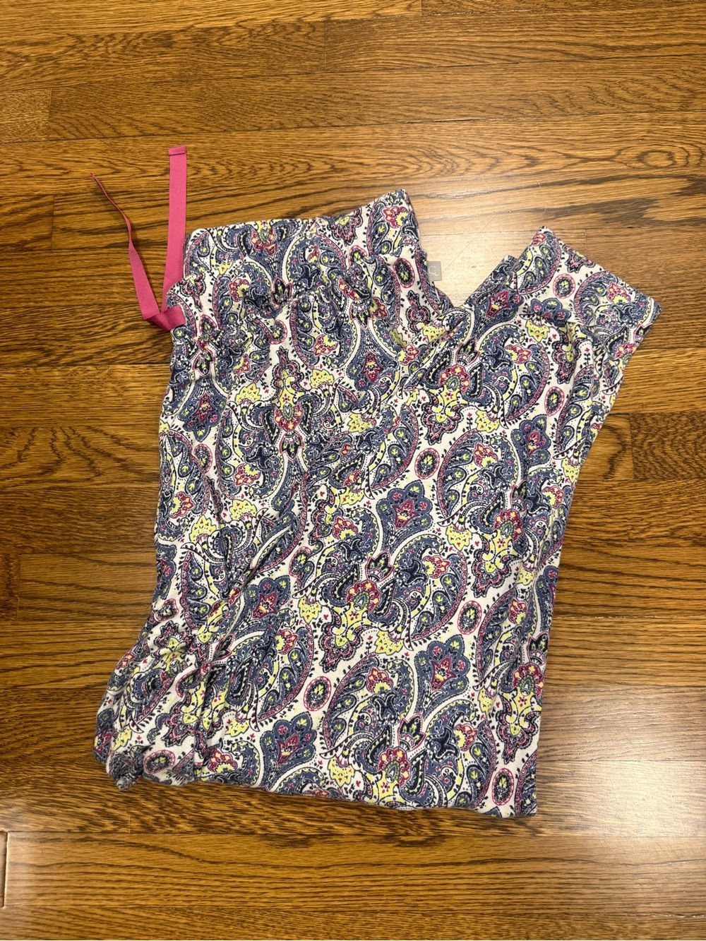 Sleep By Cacique. Lane Bryant. Size 18. Paisley. Pink Drawstring. GUC. Soft!